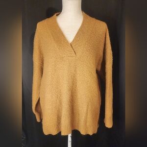 Nine West Large Brown with Gold Threading Sweater